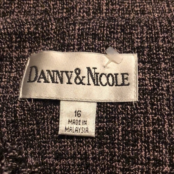 Danny & Nicole button down blazer size 16 - Picture 6 of 11